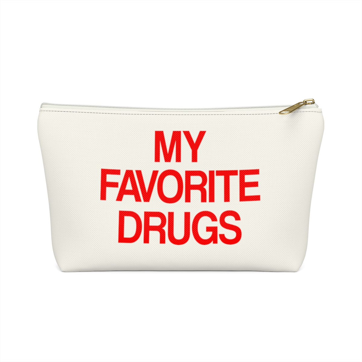 My Favorite Drugs Bag Pouch, Funny Fun Medicinal Medical Medicine Medication Bag Pills Makeup Festival Accessory Pouch w T-bottom Starcove Fashion