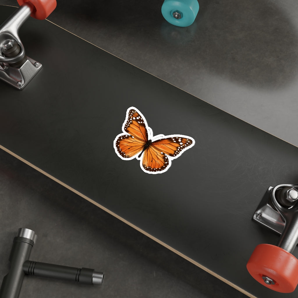 Monarch Butterfly Waterproof Vinyl Stickers, Laminated Durable Decal Indoor Outdoor Peel Back Water Bottle Small Large Weatherproof Starcove Fashion