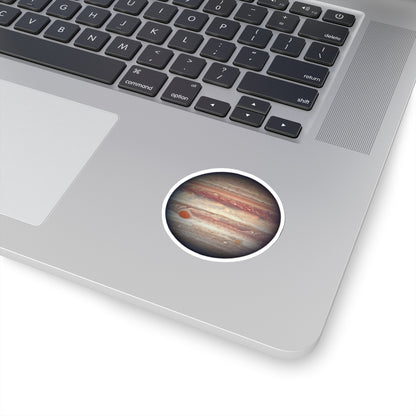 Jupiter Decal, Planet Space Stickers Laptop Vinyl Waterproof Waterbottle Car Bumper Aesthetic Label Wall Phone Mural Decal Die Cut Starcove Fashion