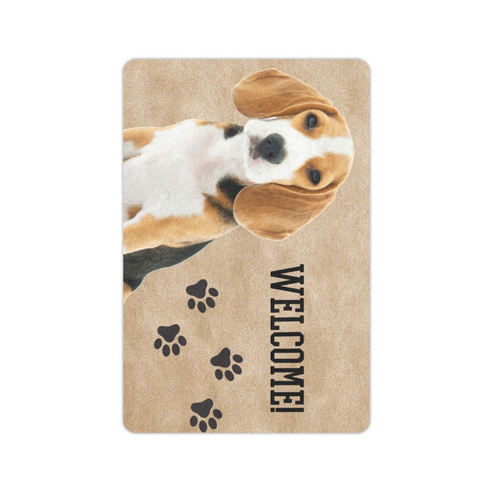 Shoes Paw Dog Print Doormat, Dog Paw Pet Doormat, Housewarming