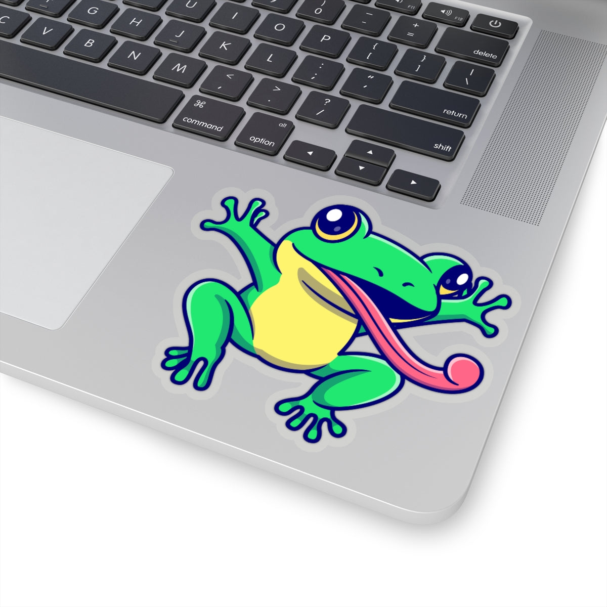 Tree Frog Sticker, Green Animal Toad Laptop Decal Vinyl Cute Waterbottle Tumbler Car Waterproof Bumper Aesthetic Die Cut Wall Mural Starcove Fashion