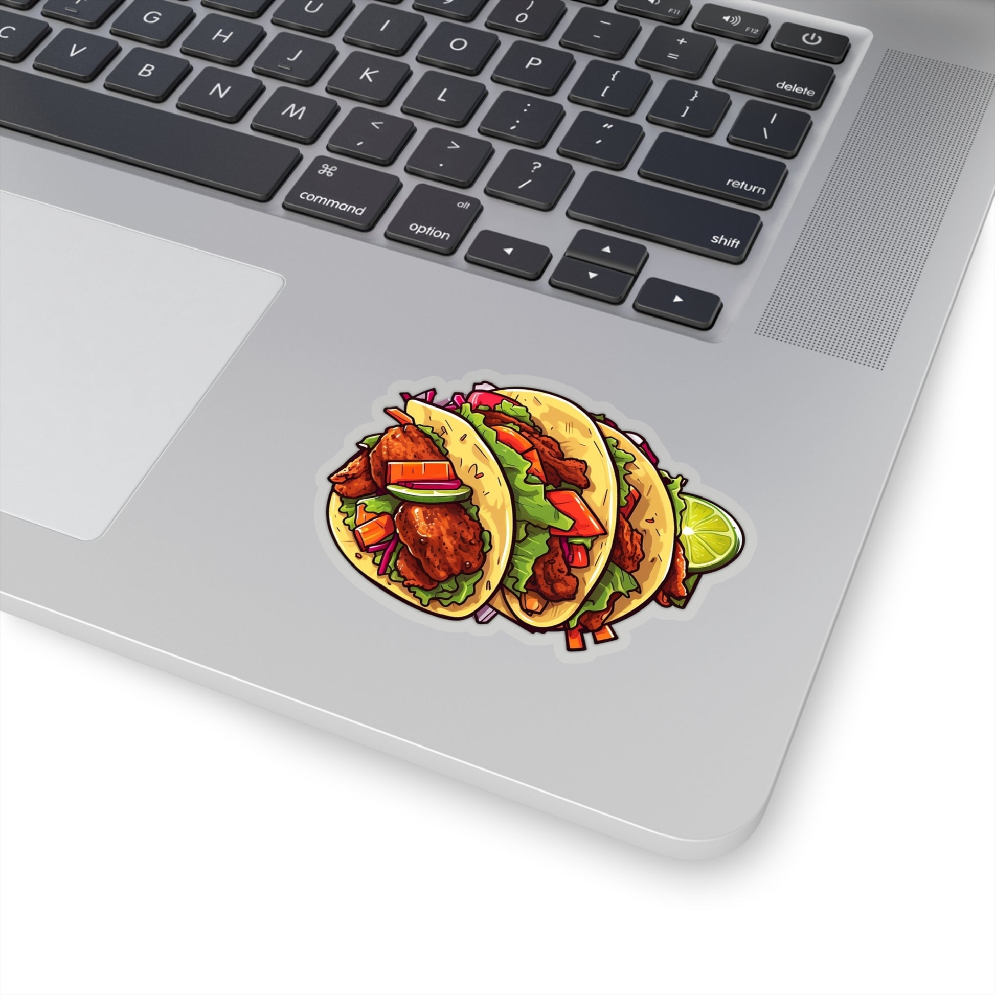 Taco Sticker, Carne Asada Mexican Food Art Laptop Decal Vinyl Cute Waterbottle Tumbler Car Waterproof Bumper Aesthetic Wall Clear Starcove Fashion