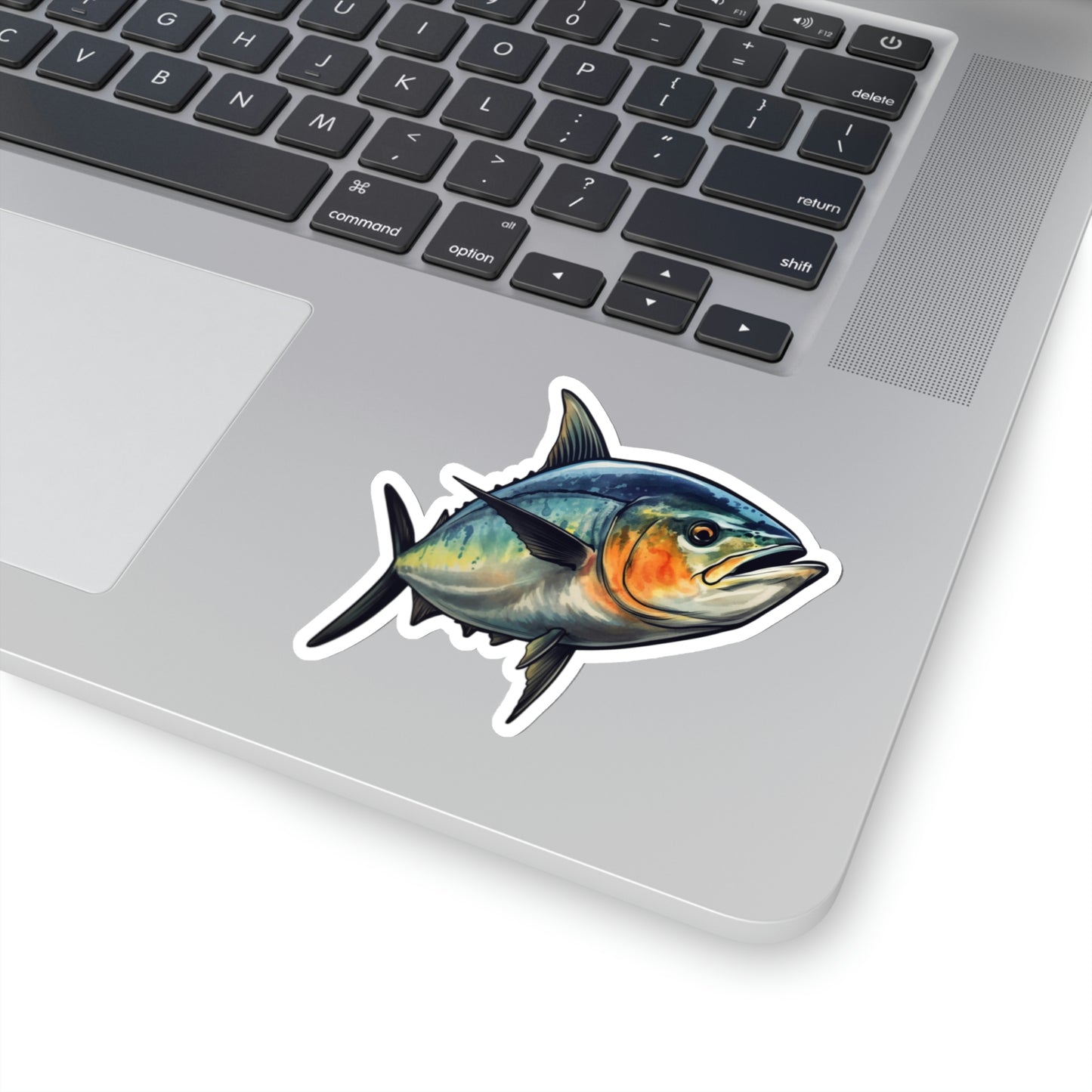 Tuna Fish Sticker, Art Laptop Decal Vinyl Cute Waterbottle Tumbler Car Waterproof Bumper Aesthetic Die Cut Wall Mural Starcove Fashion