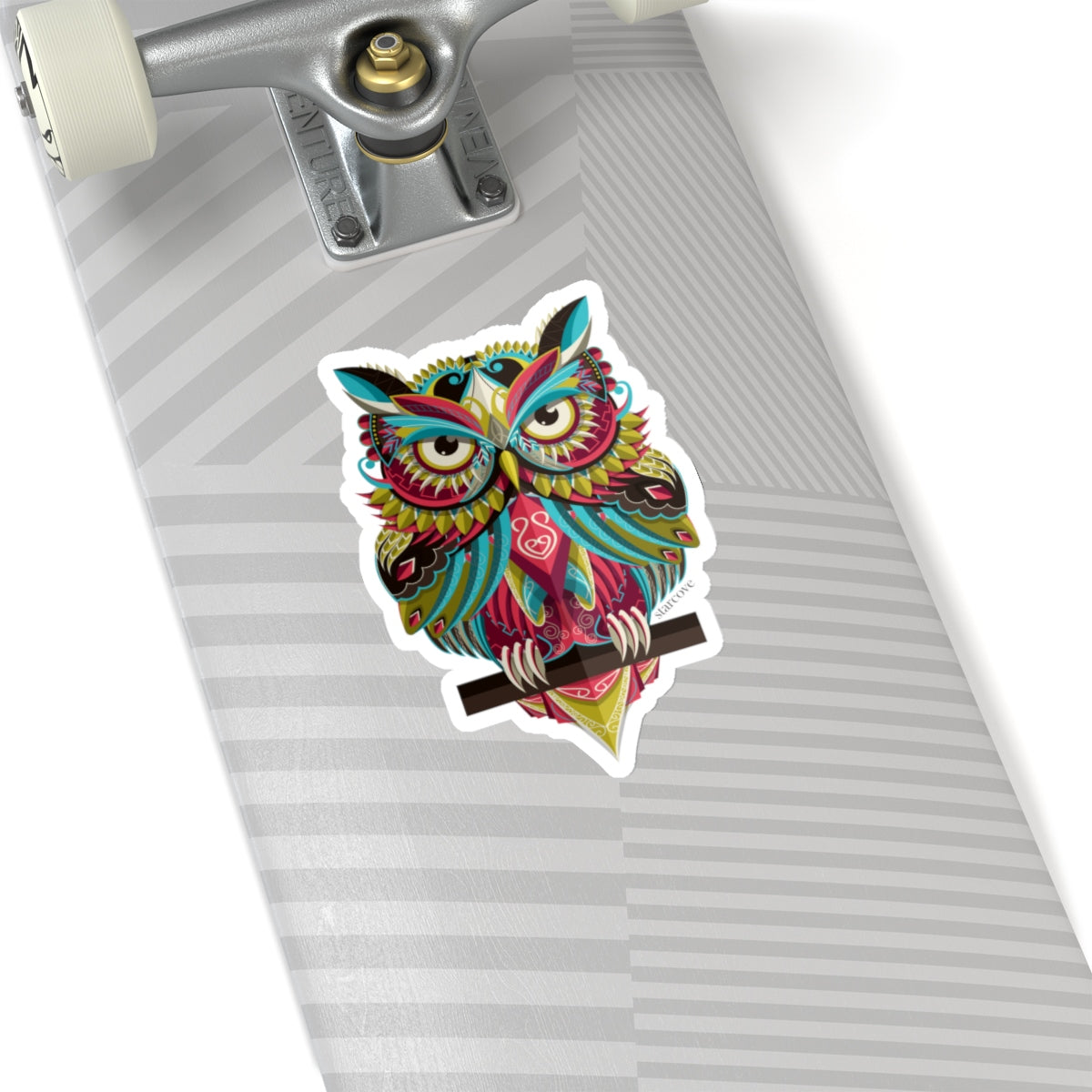 Owl Vinyl Sticker, Bird Animal Kiss-Cut Stickers Laptop Vinyl Cute Waterproof for Waterbottle Tumbler Car Bumper Aesthetic Label Wall Decal Starcove Fashion
