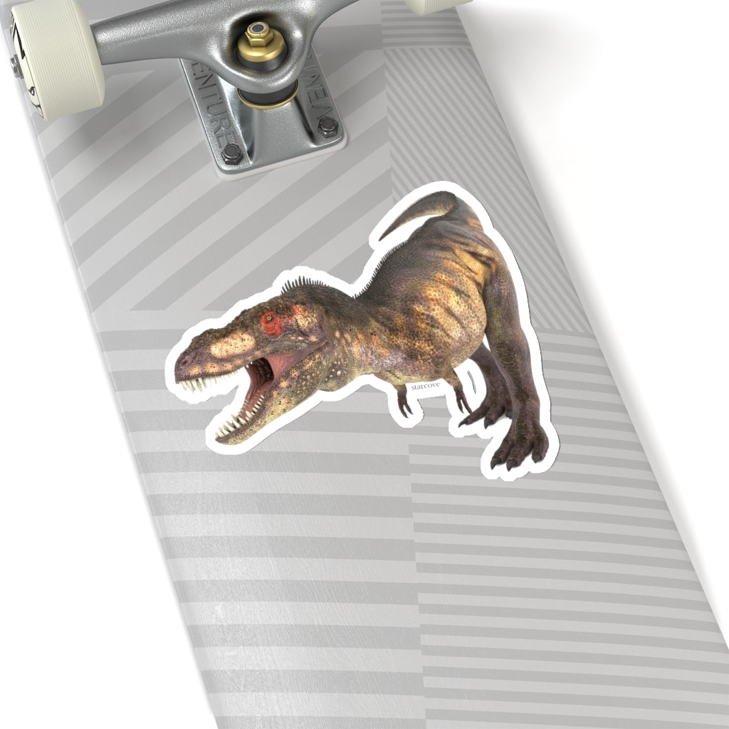 Tyrannosaurus Rex Sticker, T-Rex Dinosaur Laptop Decal Vinyl Cute Waterbottle Tumbler Car Waterproof Bumper Aesthetic Die Cut Wall Mural Starcove Fashion
