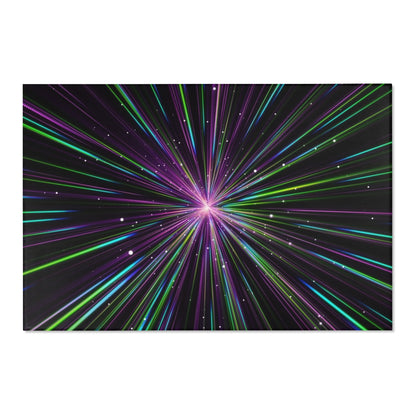 Hyperspace Area Rug Carpet, Arcade 90s 80s Space Galaxy Home Floor Decor Chic 2x3 4x6 3x5 Designer Kids Game Room Decorative Patio Mat Starcove Fashion