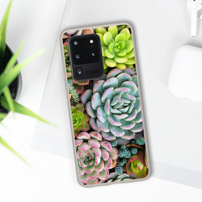 Cactus Eco Phone Case, Succulent iPhone 13 12 11 Pro Biodegradable Mini Plant Samsung Galaxy S20 S21 S22 Eco Friendly Starcove Fashion