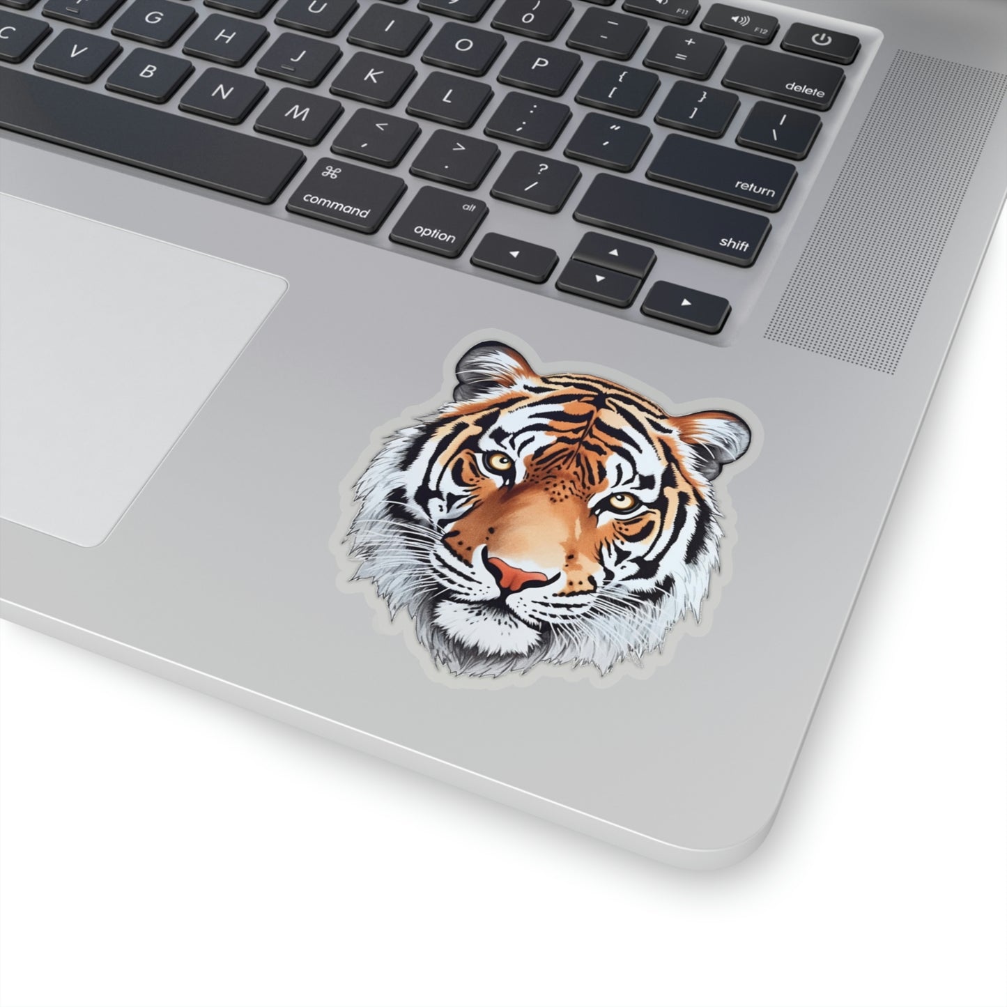 Tiger Sticker, Animal Big Cat Head Art Laptop Decal Vinyl Cute Waterbottle Tumbler Car Waterproof Bumper Aesthetic Wall Clear Starcove Fashion