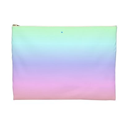 Pink Tie Dye Zipper Pouch Bag, Ombre Rainbow Gradient Kawaii Teen Girl Gifts Bag Canvas Cosmetic Toiletry Accessory Makeup Bag Starcove Fashion