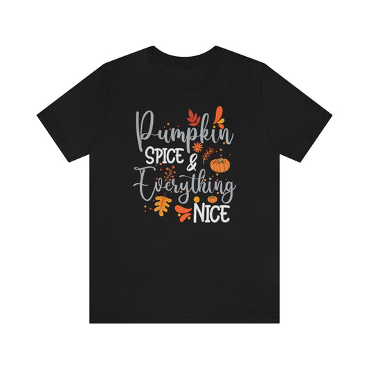 Pumpkin Spice Tshirt, Fall Autumn Halloween Thanksgiving Men Women Adult Aesthetic Graphic Crewneck Tee Shirt Starcove Fashion