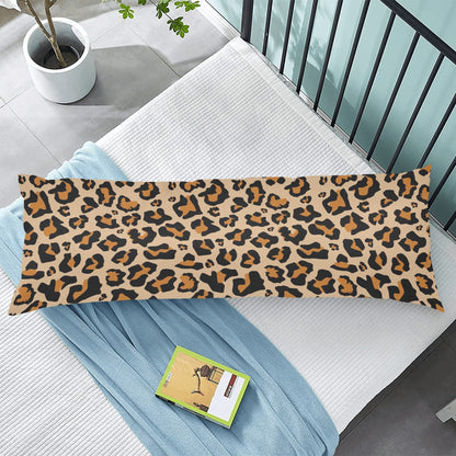 Leopard Body Pillow Case, Cheetah Animal Print Long Large Bed Accent Pillowcase Print Throw Decor Decorative Cover Starcove Fashion
