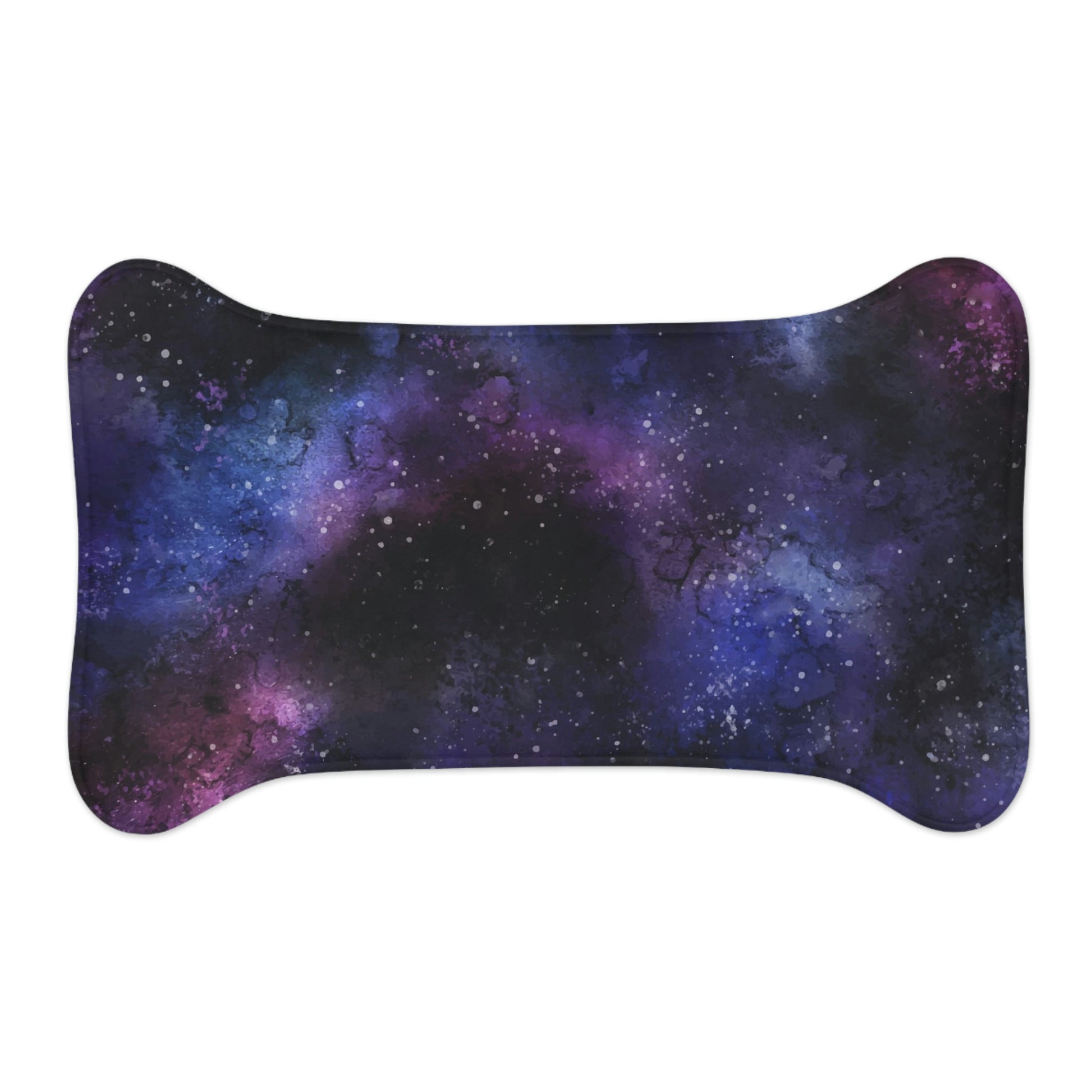 Galaxy Pet Food Mat, Space Universe Dog Cat Bowl Dish Small Large New Feeding Portable Bone Fish Placemat Lover Gift Starcove Fashion