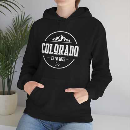 Colorado CO State, I Love Mountain Retro Vintage Home Pride Souvenir USA Gifts Pullover Hoodie Men Women Hooded Sweatshirt Starcove Fashion