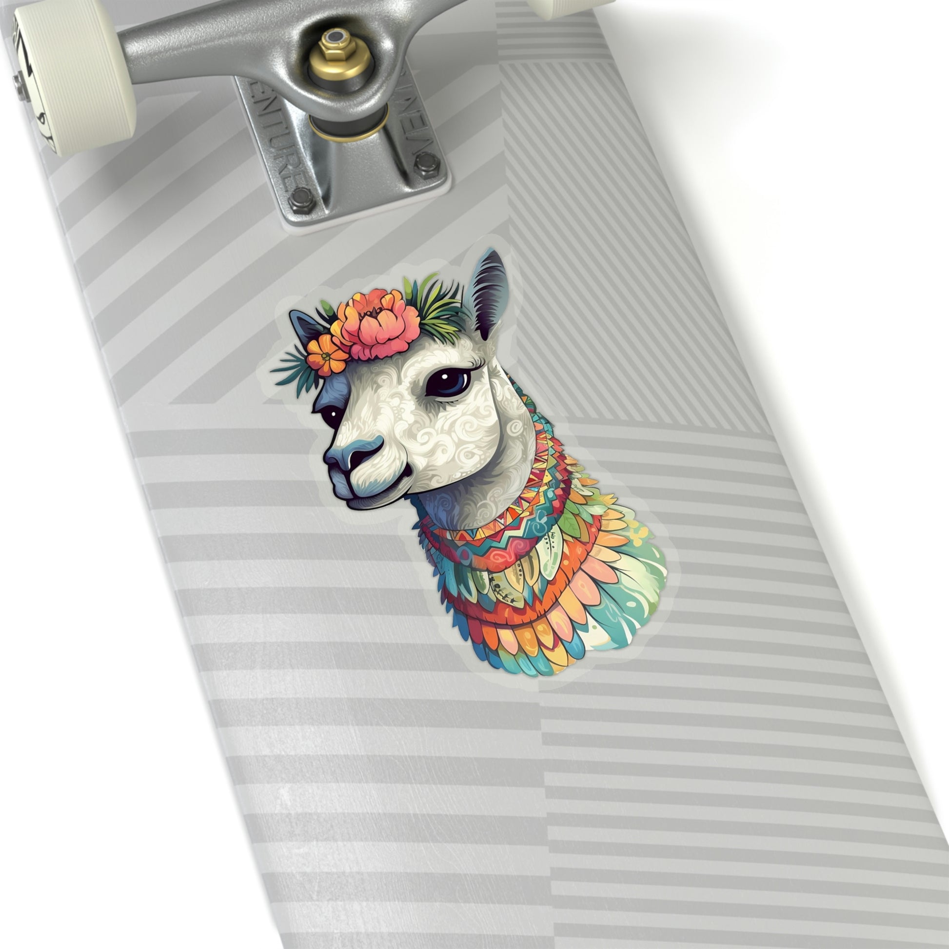 Llama Sticker, Animal Alpaca Art Laptop Decal Vinyl Cute Waterbottle Tumbler Car Waterproof Bumper Aesthetic Die Cut Wall Clear Starcove Fashion