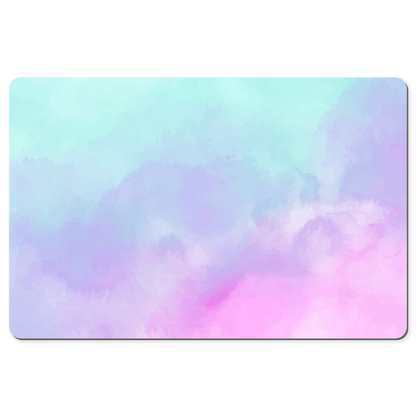 Pastel Watercolor Desk Mat, Pink Art Small Extra Large Wide Gaming Keyboard Mouse Unique Office Computer Laptop Pad Starcove Fashion