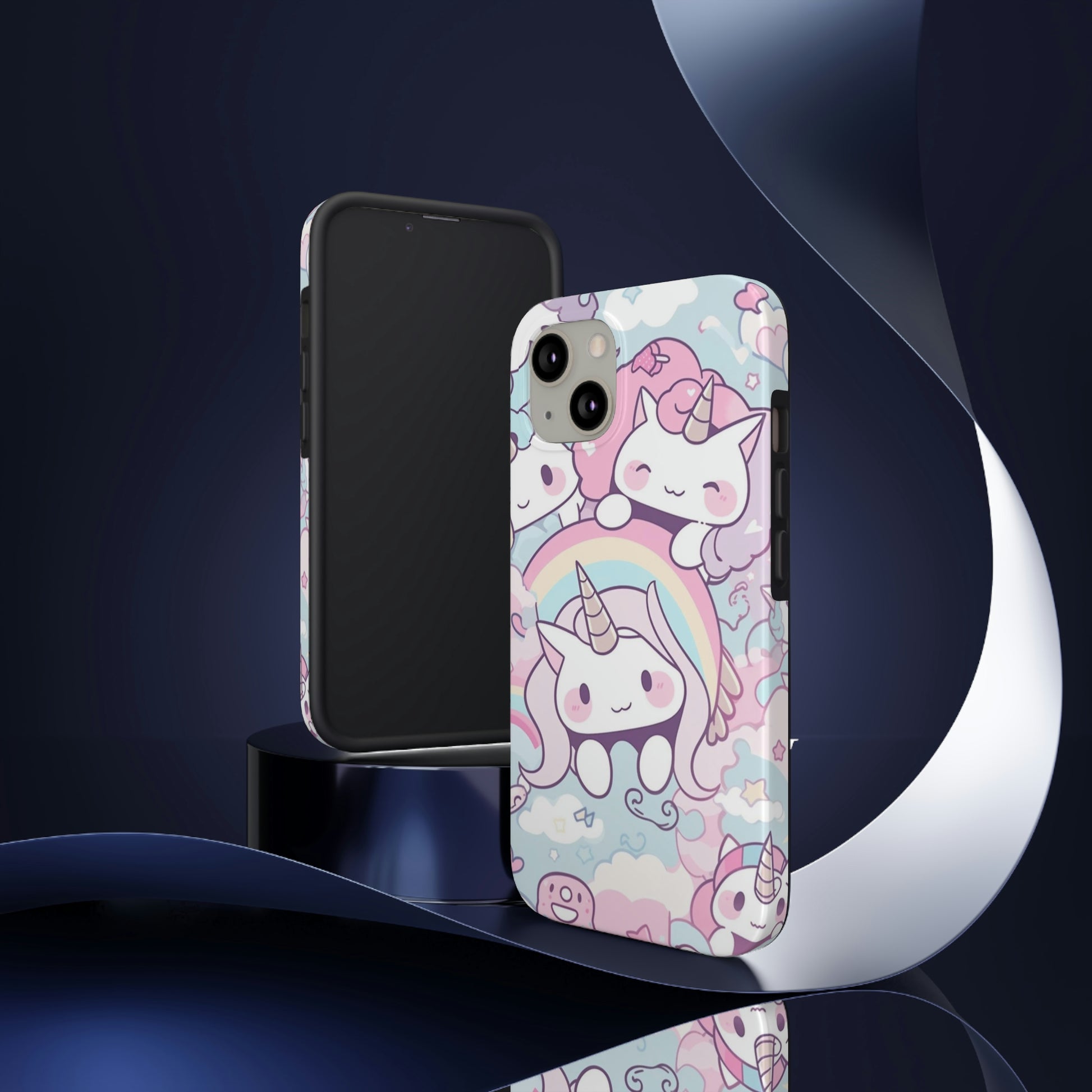 Unicorn iPhone 14 13 Pro Max Tough Case Mate, Kawaii Pastel Cute Aesthetic Iphone 12 11 Mini SE  X XR XS 8 Plus 7 Phone Cover Gift Starcove Fashion