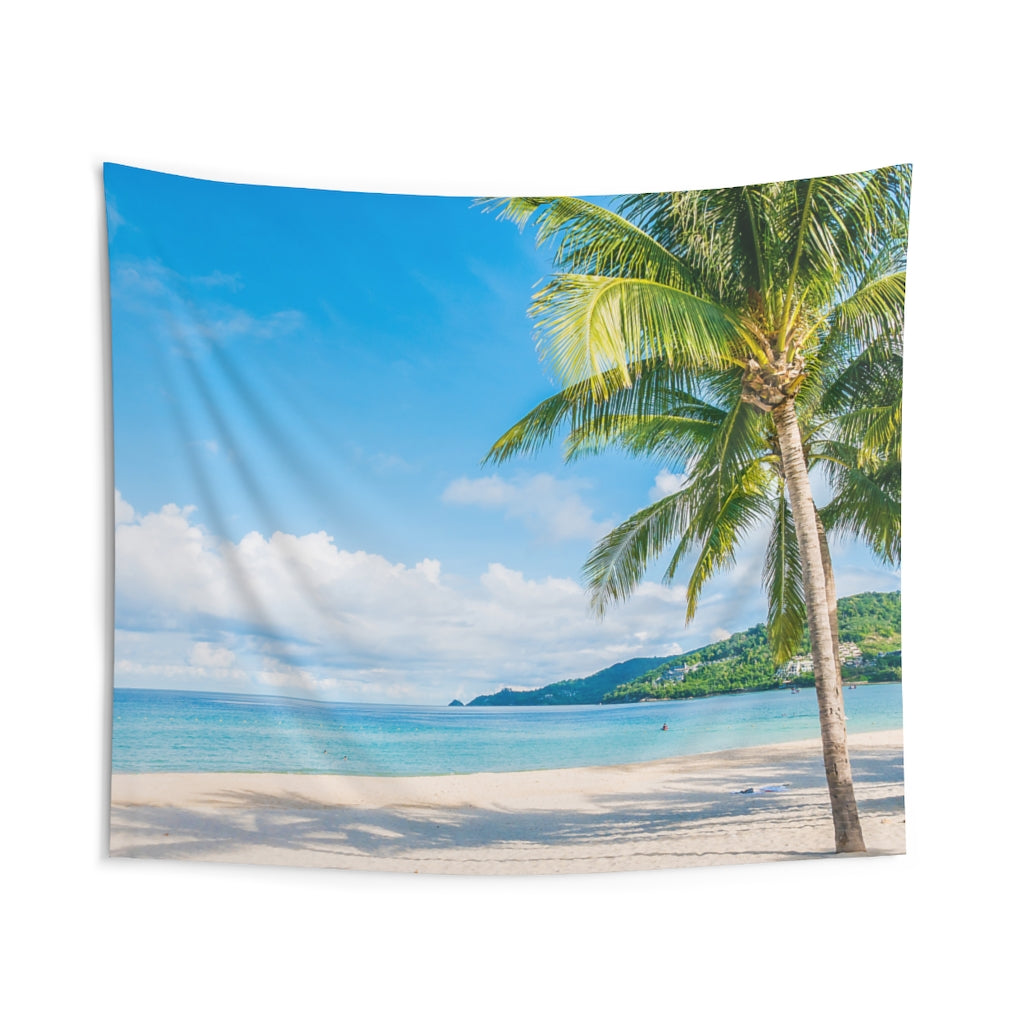 Tropical Beach Tapestry, Island Sun Ocean Landscape Indoor Wall Art Hanging Tapestries Large Decor Home Dorm Room Gift Starcove Fashion