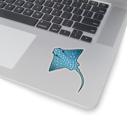 Spotted Eagle Rays Stingray Decal, Kiss-Cut Stickers Blue Marine Animal Art Fish Ocean Wall  Laptop Vinyl Cute Tumbler Car Bumper Vinyl Starcove Fashion