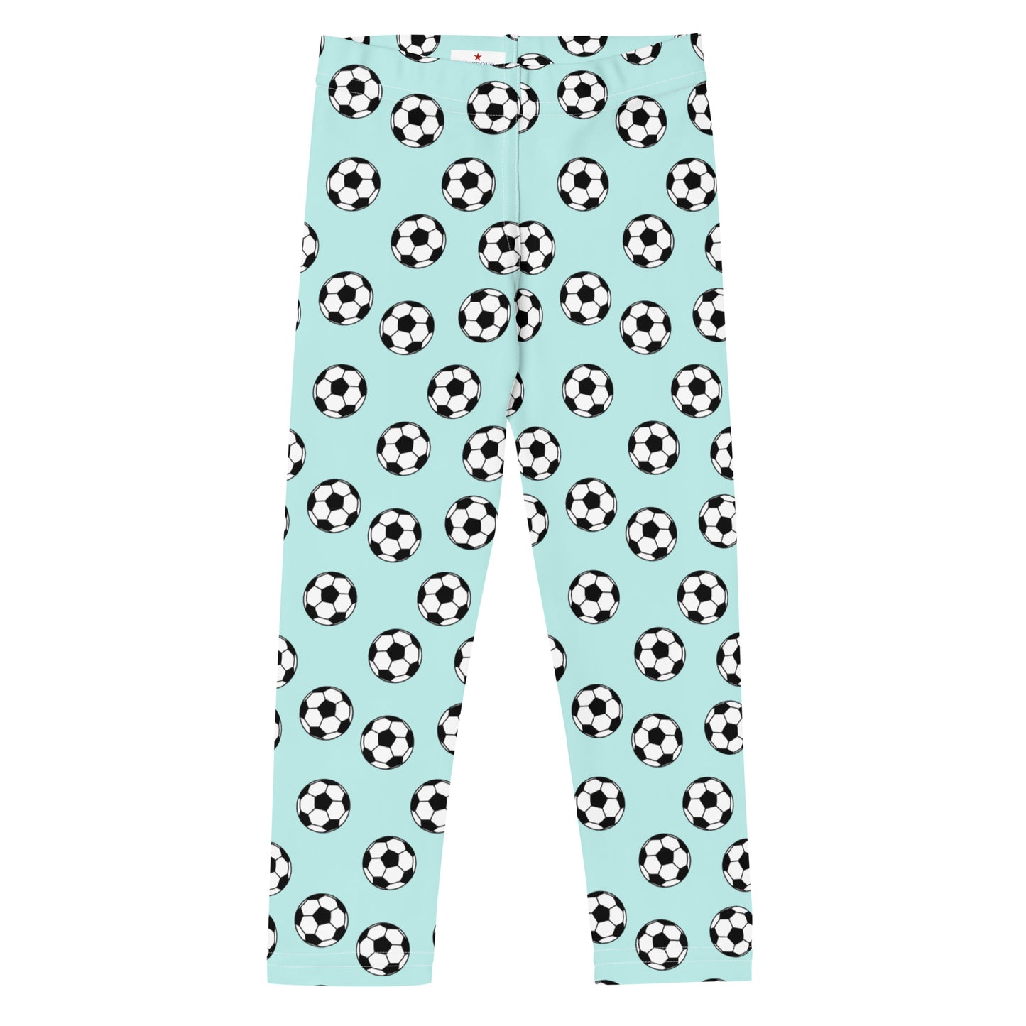 Soccer Kids Girls Leggings (2T-7), Football Toddler Tights Children Cute Printed Sports Pants Graphic Fun Gift Daughter  Starcove Fashion