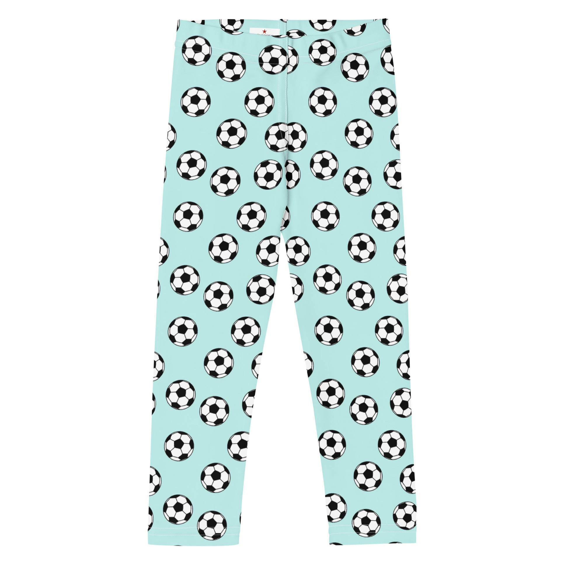 Soccer Kids Girls Leggings (2T-7), Football Toddler Tights Children Cute Printed Sports Pants Graphic Fun Gift Daughter  Starcove Fashion