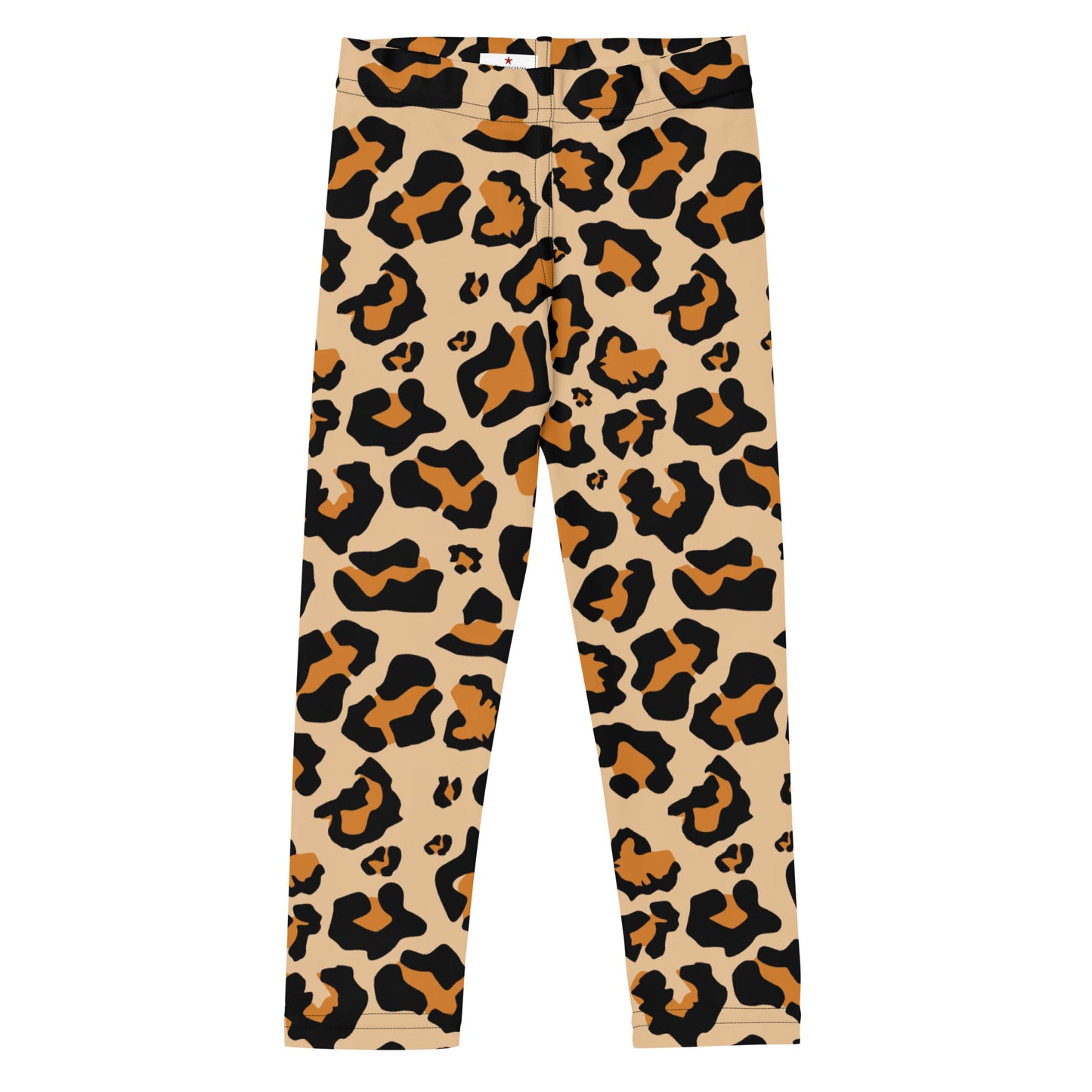 Leopard Kids Girls Leggings (2T-7), Cheetah Animal Print Toddler Children Cute Printed Yoga Pants Graphic Fun Tights Gift Starcove Fashion