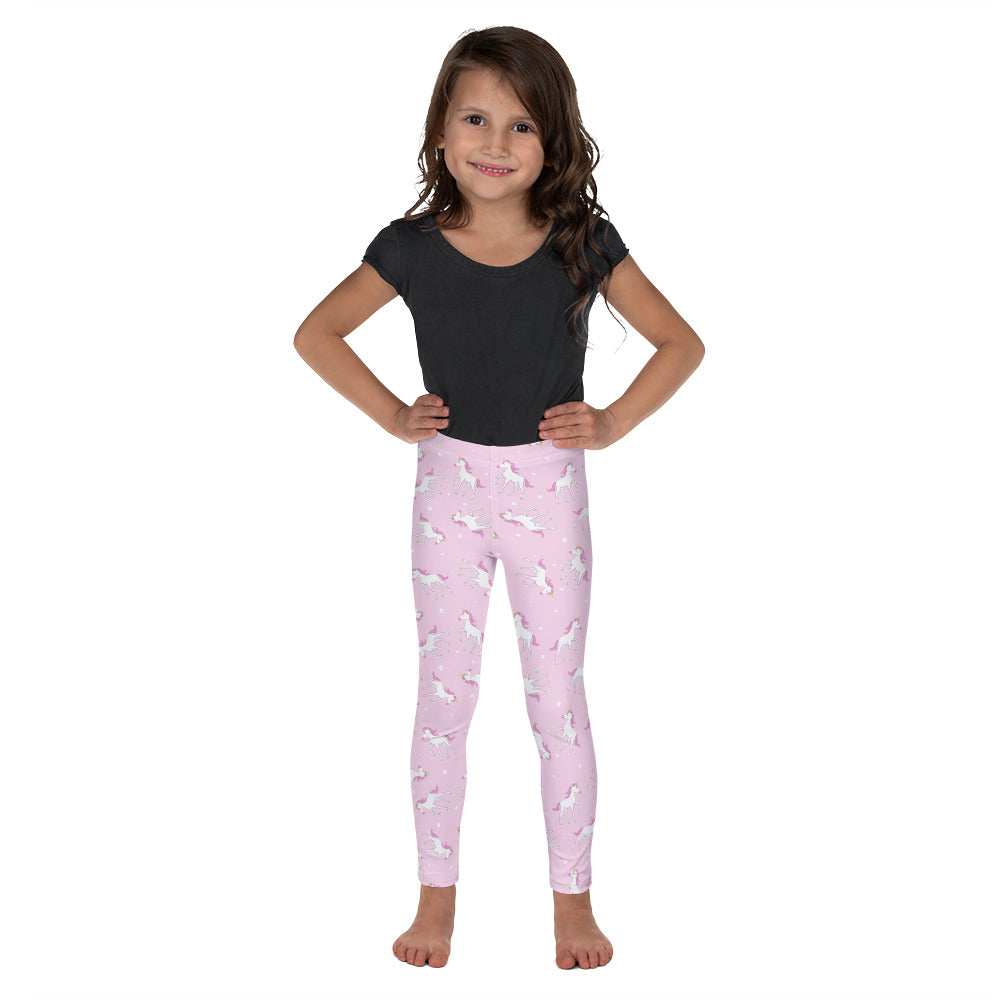 Pink Unicorn Kids Girls Leggings (2T-7), Toddler Children Cute Printed Yoga Pants Graphic Fun Tights Gift Daughter  Starcove Fashion