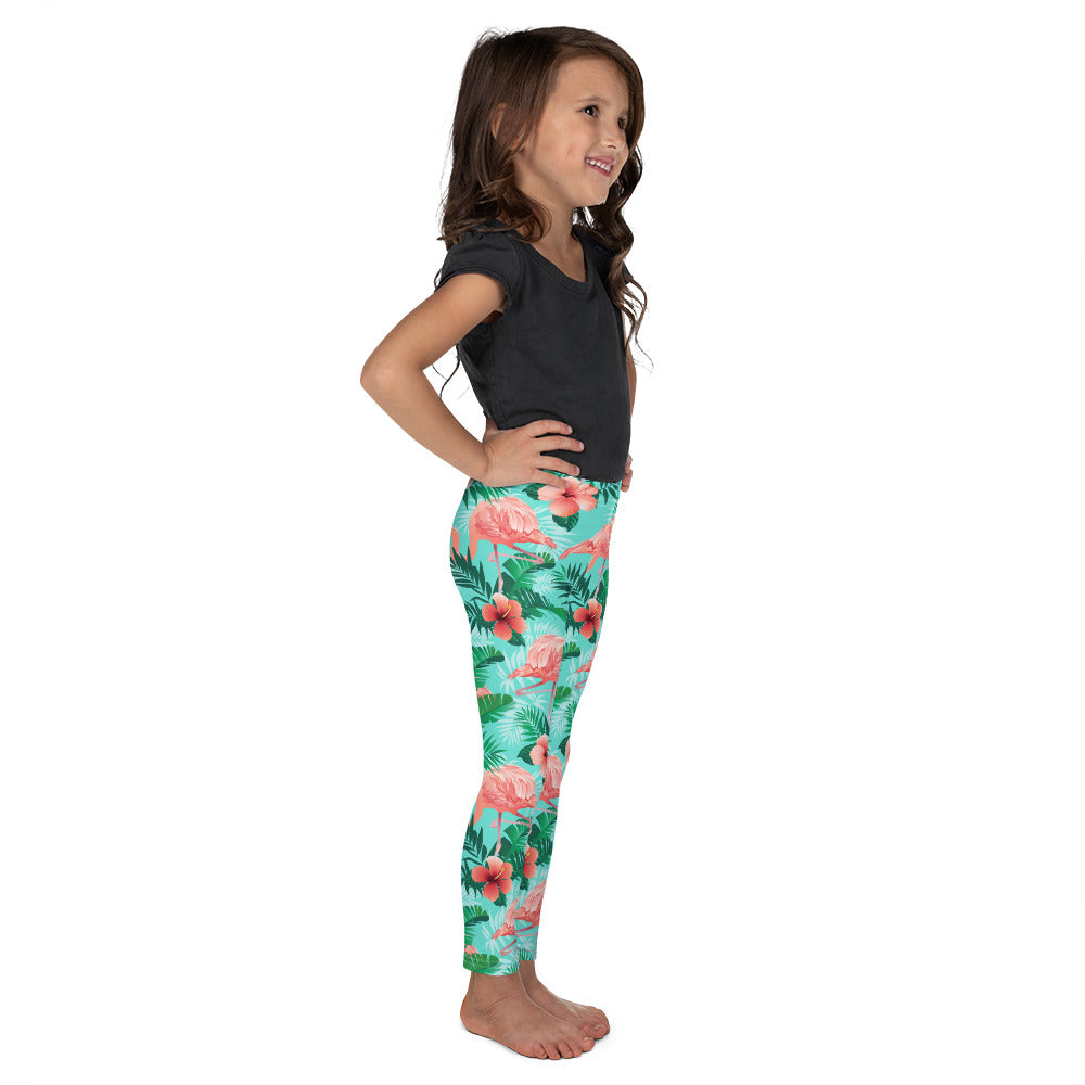 Pink Flamingo Kids Girls Leggings (2T-7), Tropical Toddler Children Cu –  Starcove Fashion
