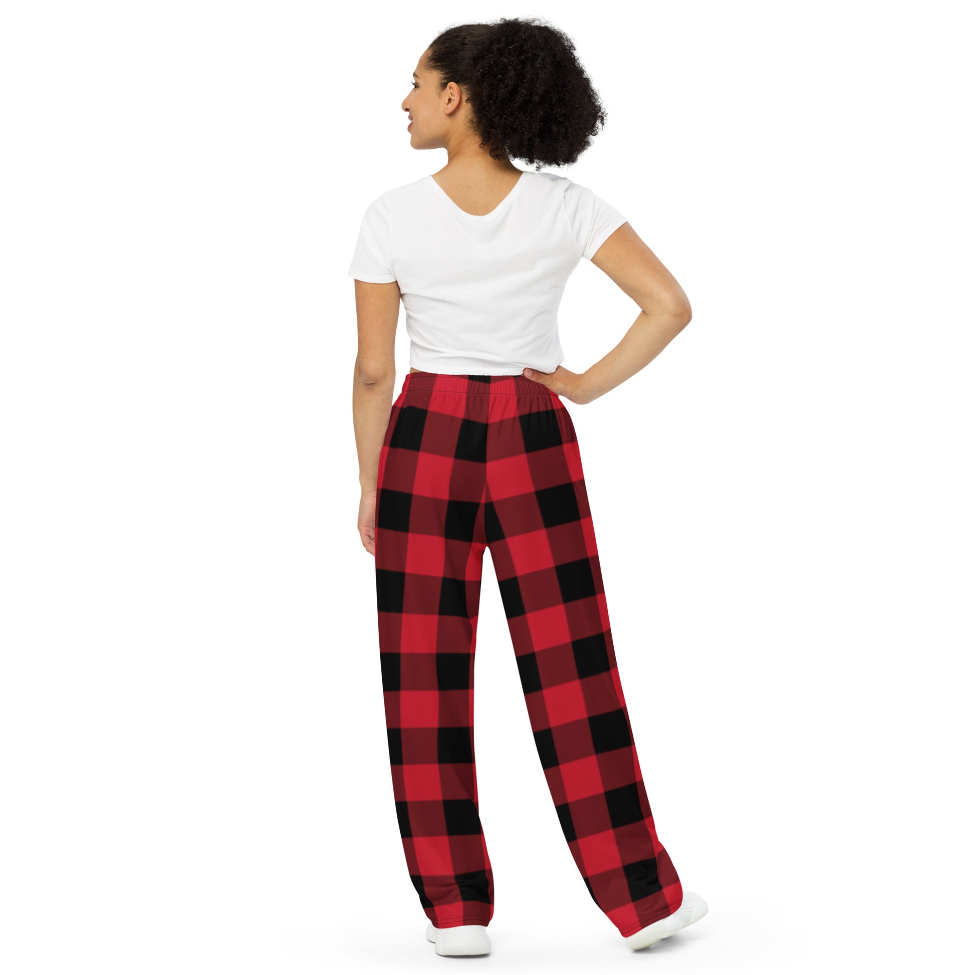 Plaid Flannel Pyjama Shirt Red - Unisex - Au Lit x Province of
