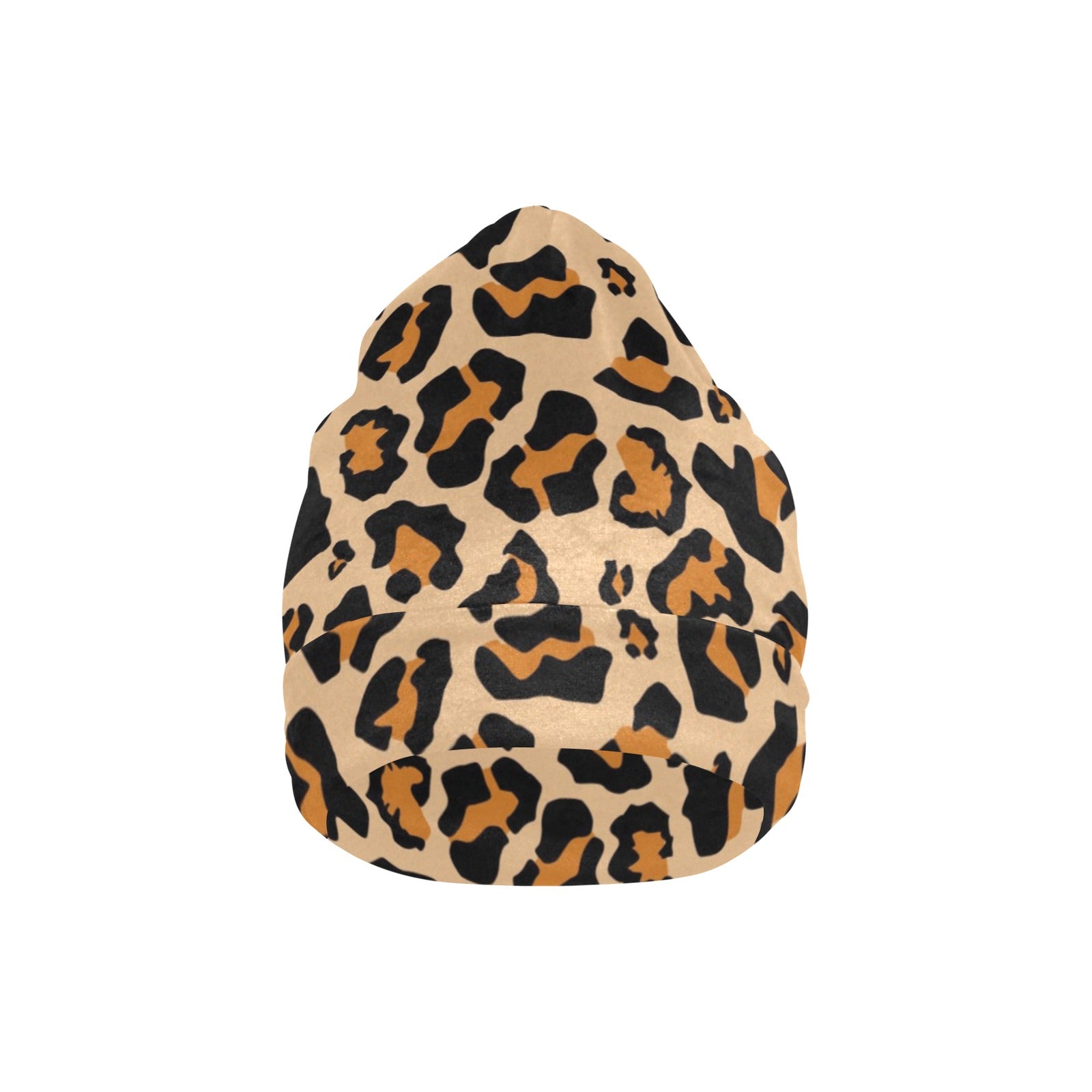 Leopard Beanie, Cheetah Animal Print Soft Fleece Party Men Women Cute Stretchy Winter Adult Aesthetic Cap Hat Gift Starcove Fashion