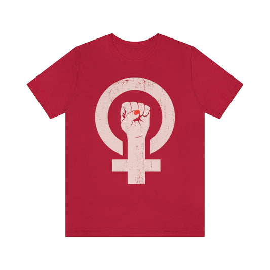 Womens Rights Tshirt, Feminist Feminisms Fist Protest Unisex Women Adult Aesthetic Graphic Crewneck Tee Shirt Top Starcove Fashion
