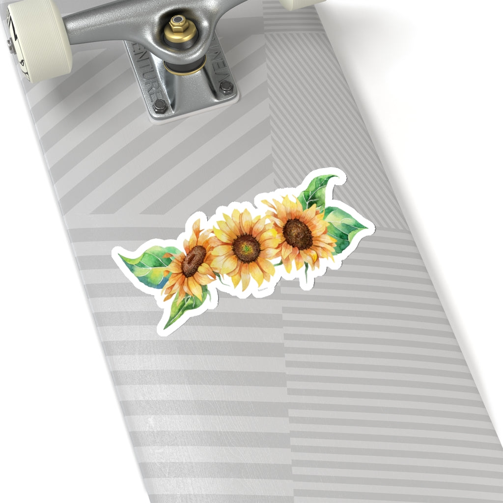 Van Gogh Oil Painting Sunflower Small Waterproof Sticker Gift For Graffiti  On Travel Case Laptop Skateboard Guitar Fridge From Victoriaport, $0.81