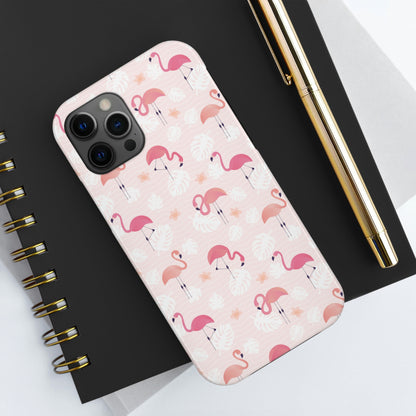 Pink Flamingo iPhone 14 13 Pro Max Tough Case Mate, Cute Aesthetic Iphone 12 11 Mini SE  X XR XS 8 Plus 7 Phone Cover Starcove Fashion