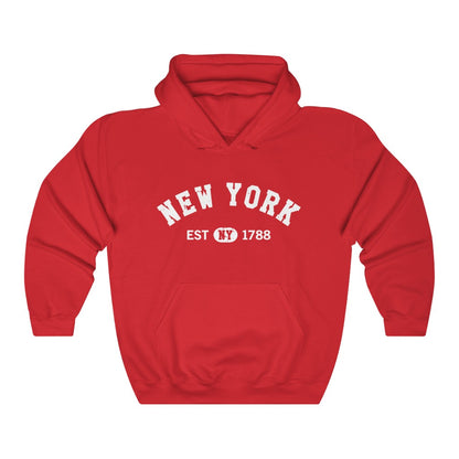 NY New York State, I Love Ny Retro Vintage Distressed Souvenir USA Gifts Pullover Hoodie Men Women Hooded Sweatshirt Starcove Fashion