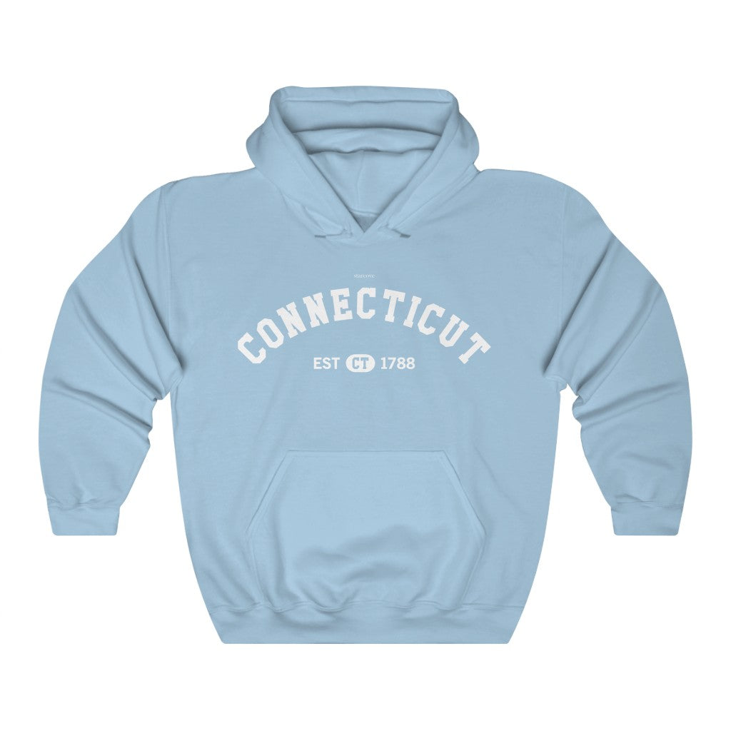 Connecticut CT State Hoodie, I Love CT Retro Vintage Home Pride Souvenir USA Gifts Pullover Hoodie Men Women Hooded Sweatshirt Starcove Fashion