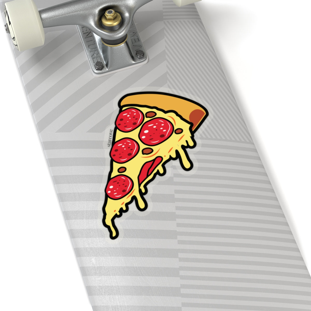 Pizza sticker, Funny Pepperoni Slice Food Cheese Laptop Vinyl Cute Waterproof Waterbottle Tumbler Car Bumper Aesthetic Wall Phone Decal Starcove Fashion