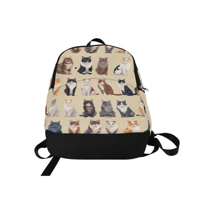 Cats Breeds Backpack, Cute Kittens Women Kids Girls Teens Gift Him Her School College Cool Waterproof Laptop Men Aesthetic Bag Starcove Fashion
