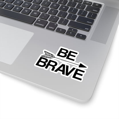 Be Brave Sticker, Kiss-Cut Vsco Laptop Vinyl Cute Waterproof Tumbler Car Bumper Waterbottle Aesthetic Label Wall Decal Starcove Fashion