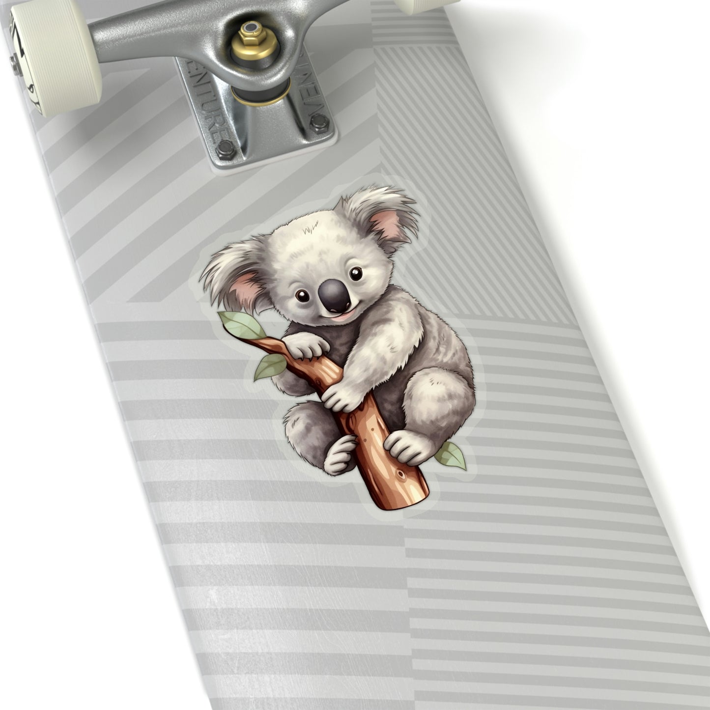 Koala Bear Sticker, Animal Art Laptop Decal Vinyl Cute Waterbottle Tumbler Car Waterproof Bumper Aesthetic Die Cut Wall Clear Starcove Fashion