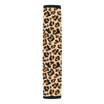 Leopard Car Seat Belt Cover, Animal Print Cheetah Cute Men Women Washable Strap Cushion Shoulder Pads Decoration Accessories Protector
