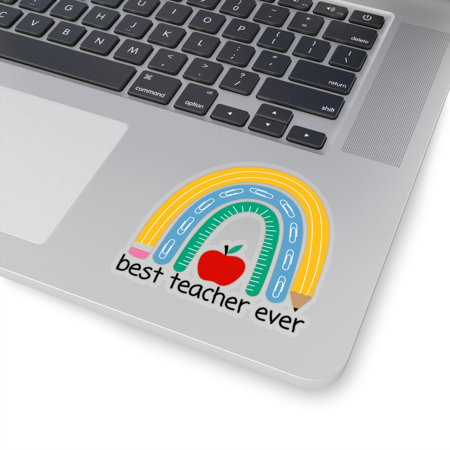 Best Teacher Sticker, Elementary Kindergarten School Appreciation Laptop Decal Vinyl Cute Waterbottle Tumbler Car Waterproof Bumper Wall Starcove Fashion