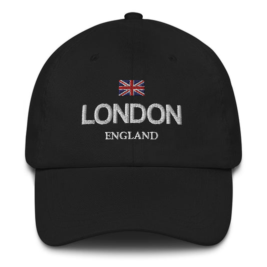 London England Embroidered Dad Hat, Vintage Britain City Baseball Dad Hat Cap, Mom Trucker Men Women Embroidery Embroidered Hat Starcove Fashion