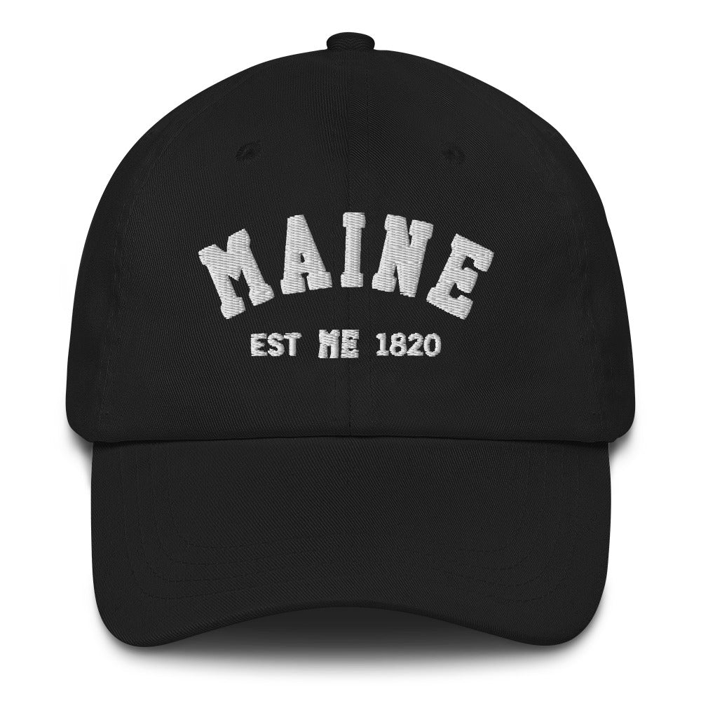 Maine ME State Dad Hats, I Love Maine Retro Vintage Pride USA Gifts Men Women Trucker Baseball Embroidered Hat Starcove Fashion