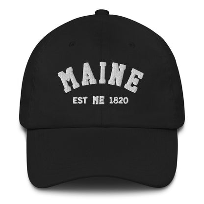 Maine ME State Dad Hats, I Love Maine Retro Vintage Pride USA Gifts Men Women Trucker Baseball Embroidered Hat Starcove Fashion