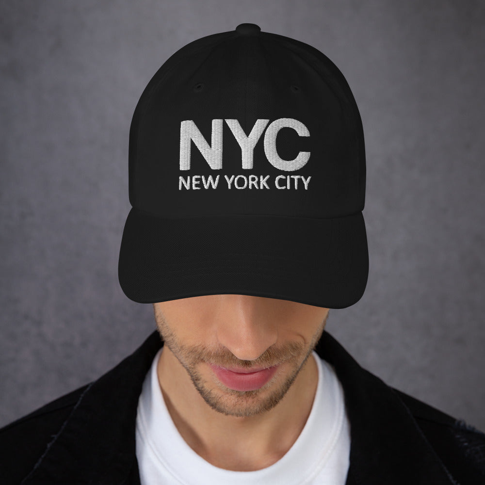 NYC New York City Baseball Dad Hat Cap, NY Mom Trucker Men Women Embroidery Embroidered Hat Gift Starcove Fashion