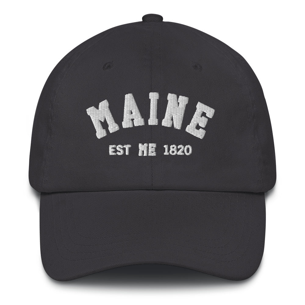 Maine ME State Dad Hats, I Love Maine Retro Vintage Pride USA Gifts Men Women Trucker Baseball Embroidered Hat Starcove Fashion