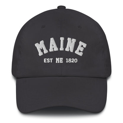 Maine ME State Dad Hats, I Love Maine Retro Vintage Pride USA Gifts Men Women Trucker Baseball Embroidered Hat Starcove Fashion