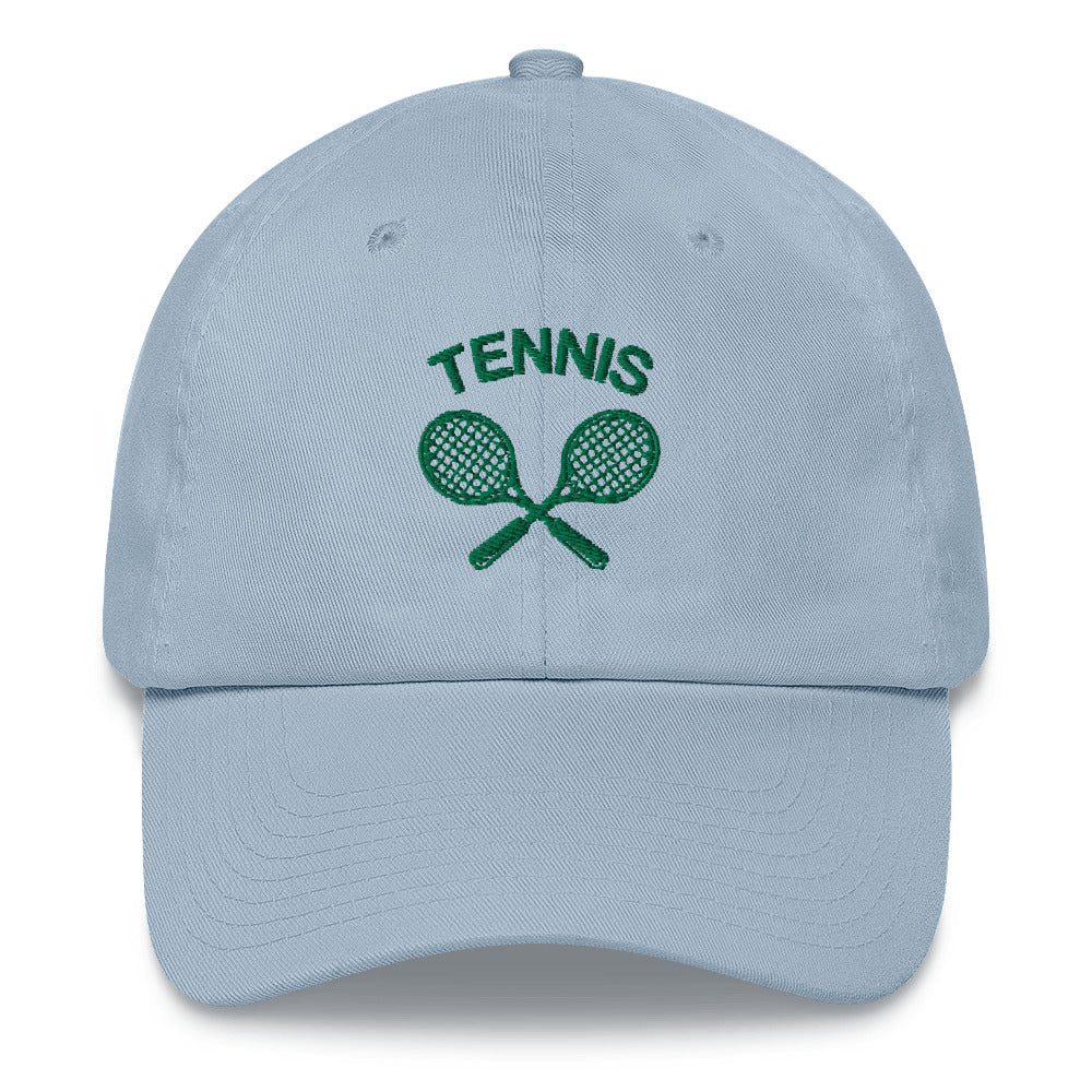 Tennis Hat, Embroidered Vintage Tennis Rackets Men Women Sun Baseball Cap Dad Hat Mom Embroidery  Hat Starcove Fashion