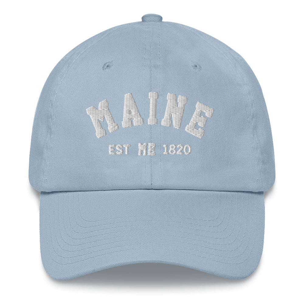 Maine ME State Dad Hats, I Love Maine Retro Vintage Pride USA Gifts Men Women Trucker Baseball Embroidered Hat Starcove Fashion
