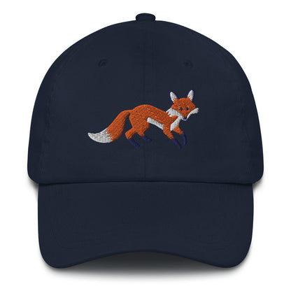 Red Fox Baseball Dad Hat Cap, Animal Mom Trucker Men Women Embroidery Embroidered Hat Gift Starcove Fashion