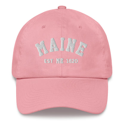 Maine ME State Dad Hats, I Love Maine Retro Vintage Pride USA Gifts Men Women Trucker Baseball Embroidered Hat Starcove Fashion